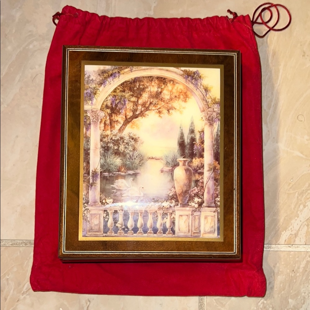 H & G Studios 'Swan Duet' Limited Edition Art